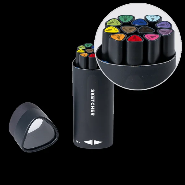 Sketcher Marker Set de 12 n°1