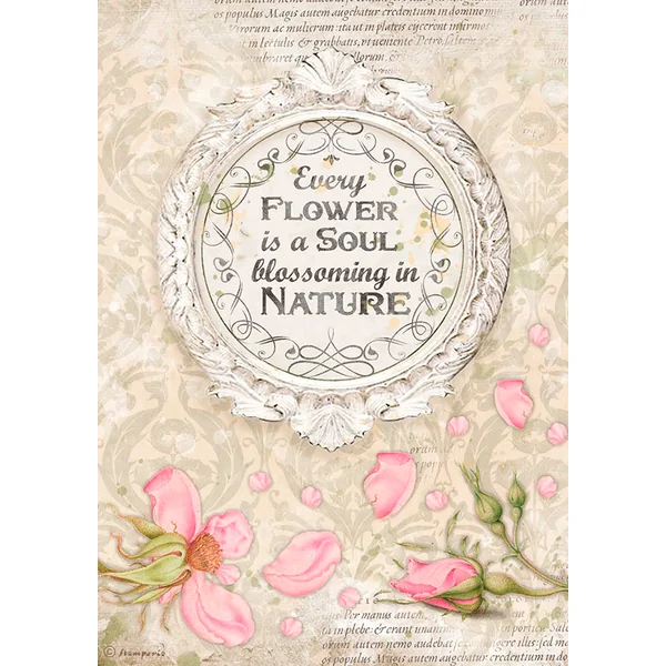 Soie de paille à motifs « In Nature »