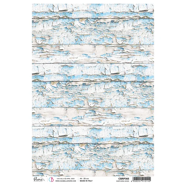 Soie de paille à motifs « Northern wood »