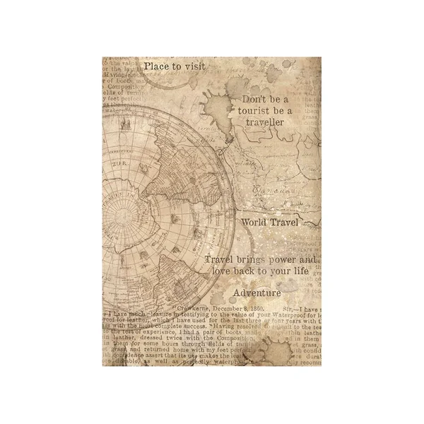 Soies de paille à motifs Backgrounds « Around the World », set de 8