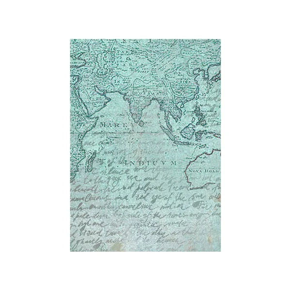 Soies de paille à motifs Backgrounds « Around the World », set de 8
