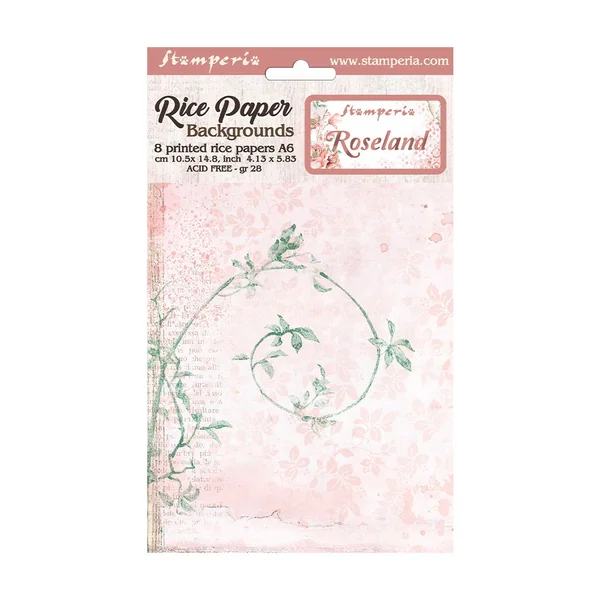 Soies de paille à motifs Backgrounds « Roseland »
