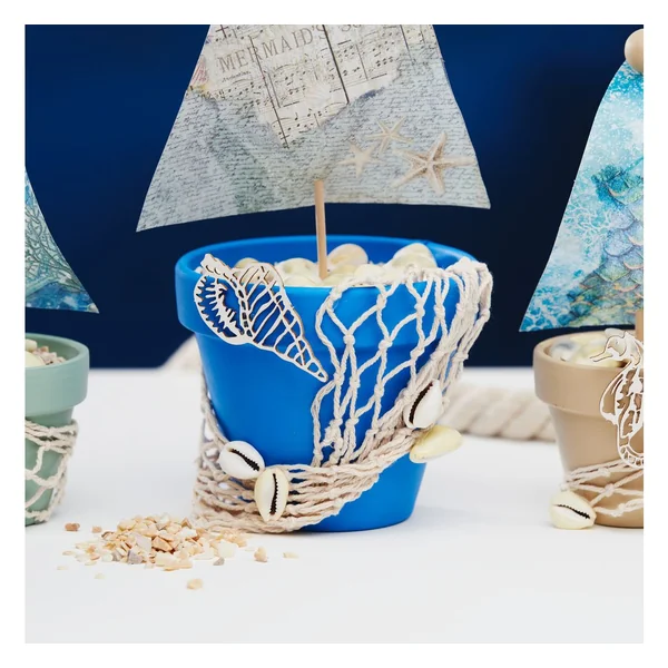 Soies de paille à motifs Backgrounds « Songs of the Sea »