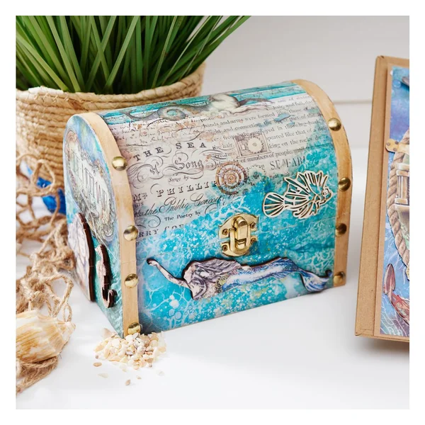 Soies de paille à motifs Backgrounds « Songs of the Sea »