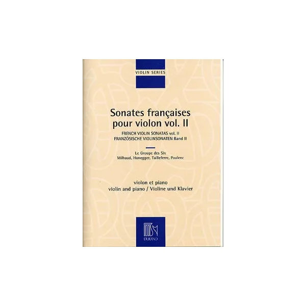 Sonates Francaises Vol 2 Violon