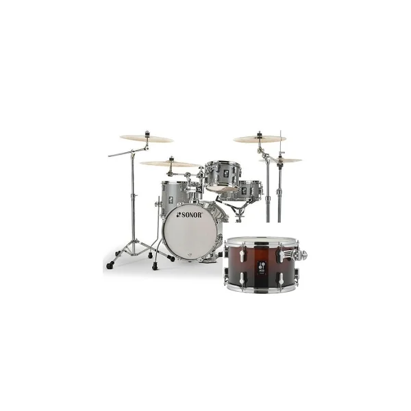SONOR AQ2 Safari Batterie 16"/4pcs Brown Fade