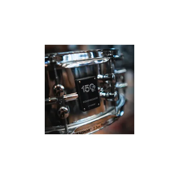 SONOR Kompressor Caisse Claire 14"x 5.75" Acier 150th Anniversary