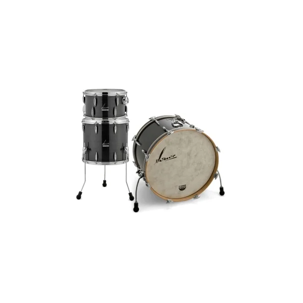 SONOR Vintage Batterie 20"/3pcs Vintage Black Slate, No Mount