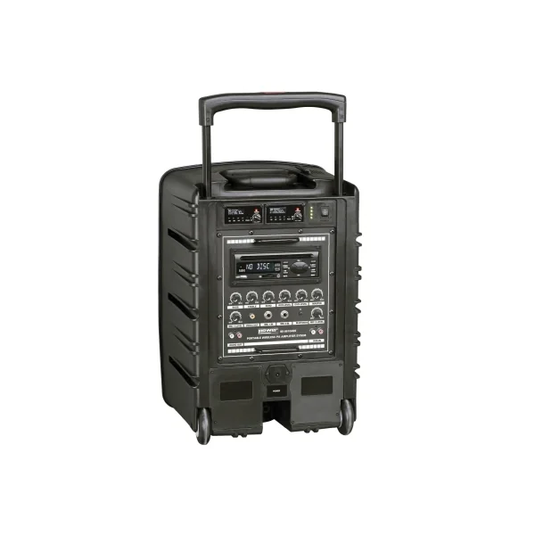 Sonorisation portable sur batterie Power acoustics BE 9610 PT ABS 2 micro + 2 HF