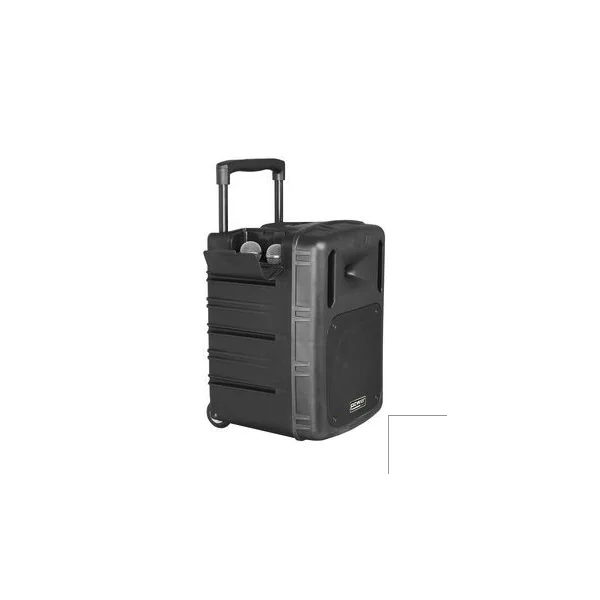 Sonorisation portable sur batterie Power acoustics BE 9610 PT ABS 2 micro + 2 HF