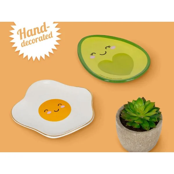 Soucoupe en céramique Avocat - Legami