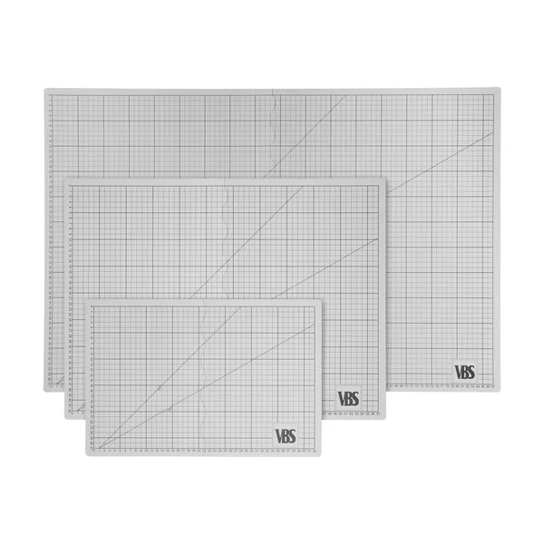 Sous-main de découpe pliable VBS « Cool Grey »