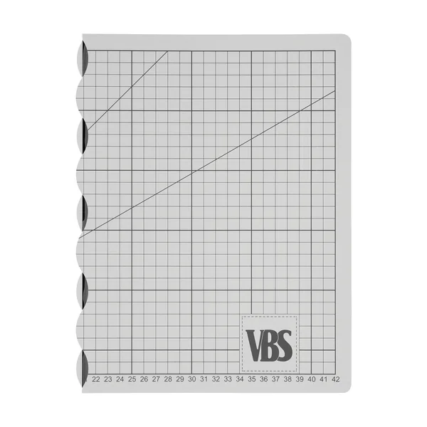 Sous-main de découpe pliable VBS « Cool Grey »