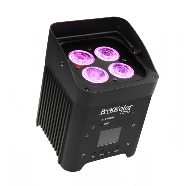 STARWAY BOXKOLOR UHD Pack de 12 Projecteurs Led 6 en 1 sur Batterie + Flightcase dédié