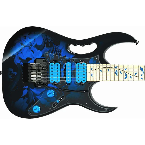 Steve Vai JEM77P BFP Premium - blue floral pattern