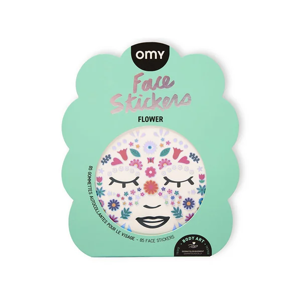Stickers de visage - Flowers - OMY