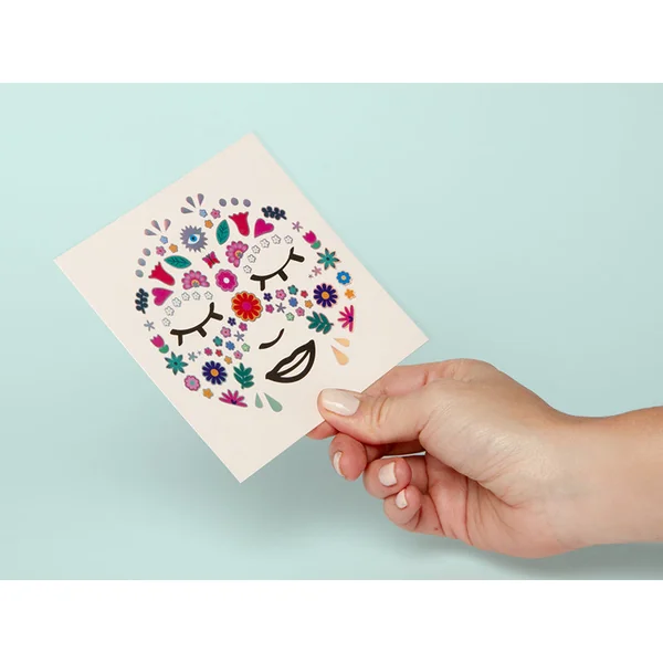 Stickers de visage - Flowers - OMY