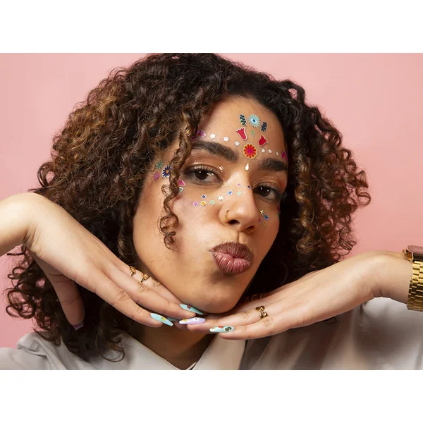 Stickers de visage - Flowers - OMY