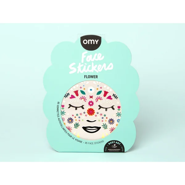 Stickers de visage - Flowers - OMY