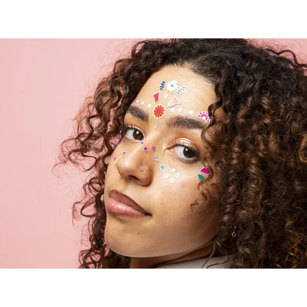 Stickers de visage - Flowers - OMY
