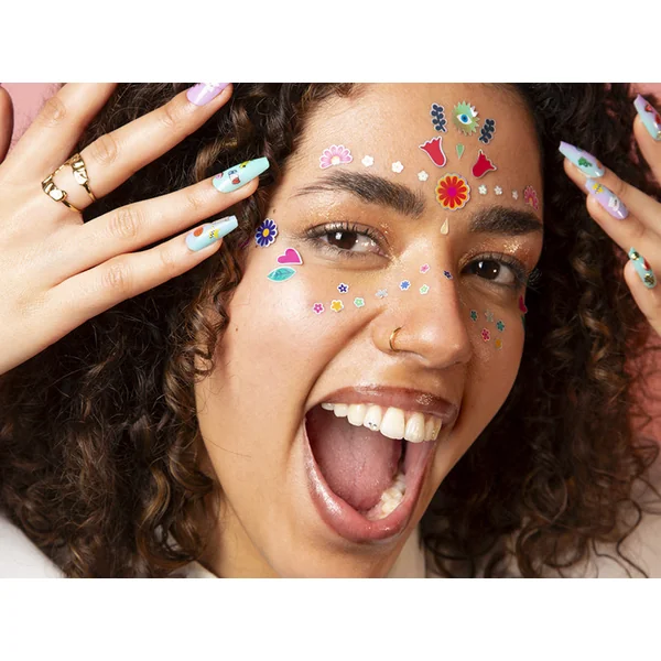 Stickers de visage - Flowers - OMY