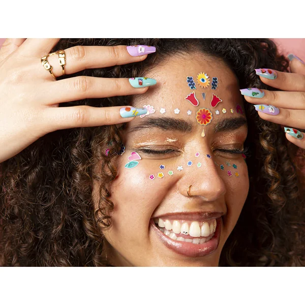 Stickers de visage - Flowers - OMY
