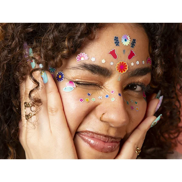Stickers de visage - Flowers - OMY