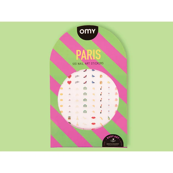 Stickers nail art collection OMY - Paris -