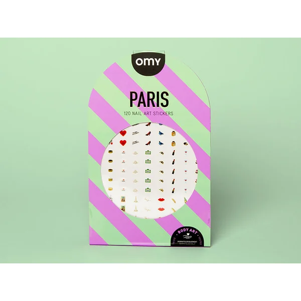 Stickers nail art collection OMY - Paris -