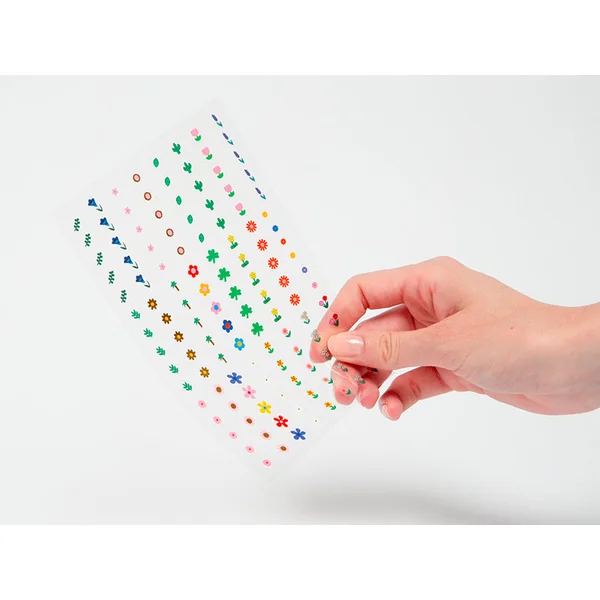 Stickers Nail art - Flower - 120 stickers décoratifs pour ongles