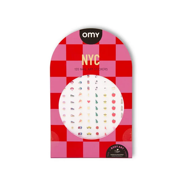 Stickers Nail art - NYC collection street fashion par OMY