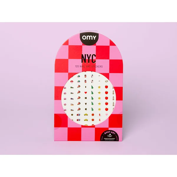 Stickers Nail art - NYC collection street fashion par OMY