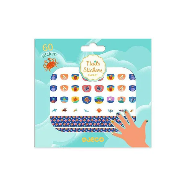 Stickers pour ongles - Méditerranée - Djeco
