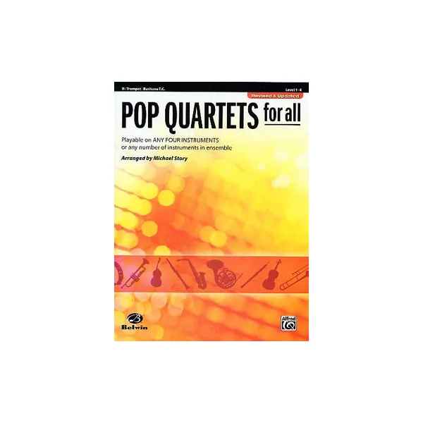 Story M. Pop Quartets For All Trompettes