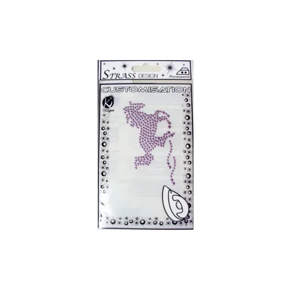 Strass thermocollant 'Ki-Sign' Licorne 8.4x5.4 cm