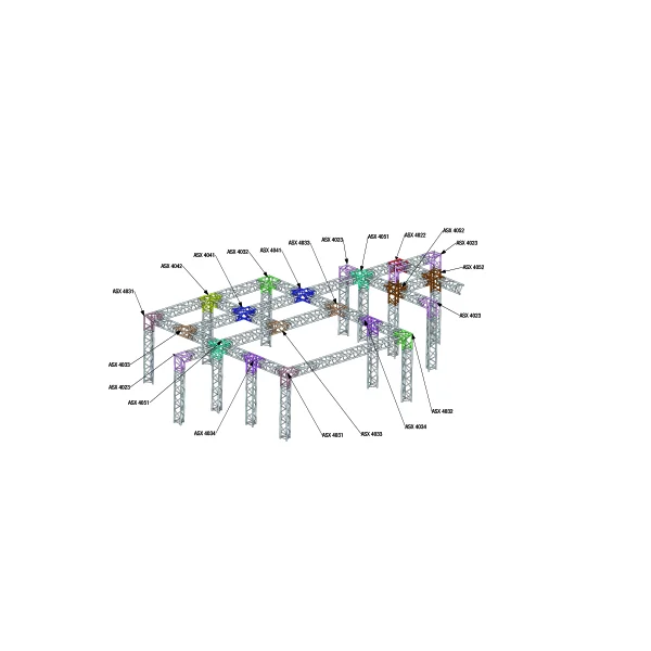 structure alu ASD SX390 triangulaire 3m ASD SX39300