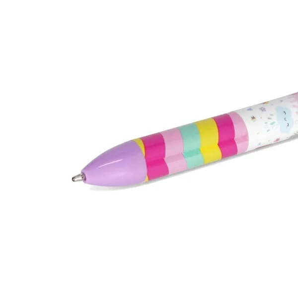 Stylo bicolore Click & Clack Licorne - Legami