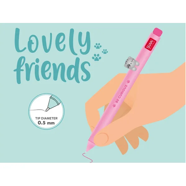 Stylo à Encre Gel Licorne Lovely Friends - Legami