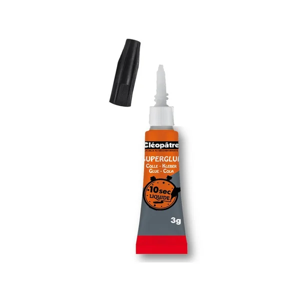Super glue formule liquide 10 secondes - Cléopâtre*Cléopatre*