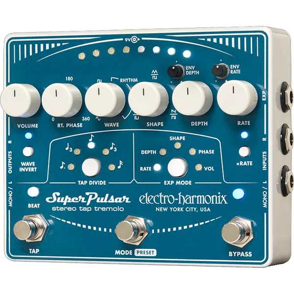 Super Pulsar Stereo Tap Tremolo