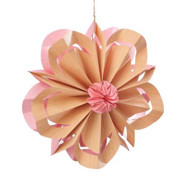Suspension en papier "Fleur"