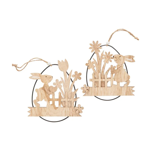 Suspension œuf VBS « Lapin de Pâques »