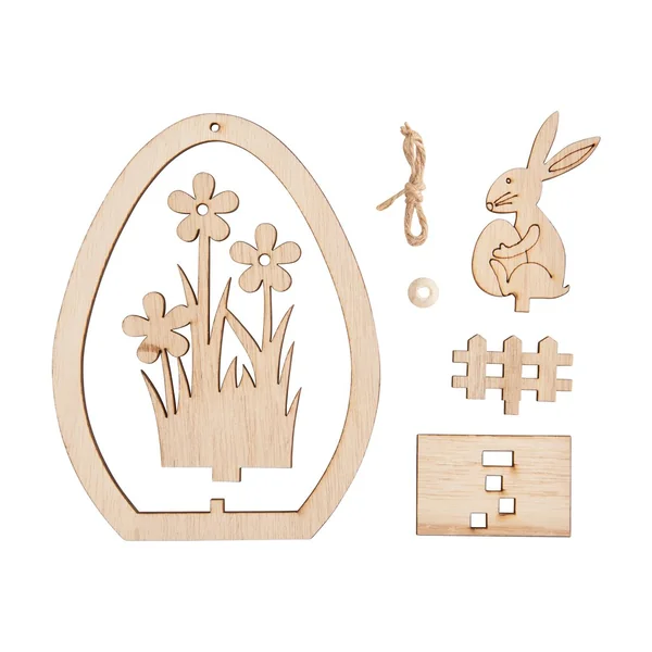 Suspension œuf à emboîter VBS « Lapin avec œuf »