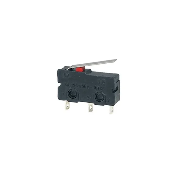 Switch à levier fin de course 2 pôles 5A 125/250V 3.2mm - 9mm - 17mm