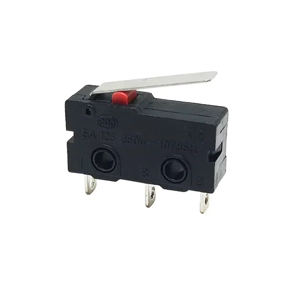 Switch à levier fin de course 2 pôles 5A 125/250V 3.2mm - 9mm - 29mm