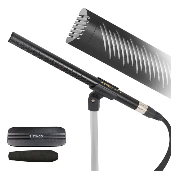 Synco D2 Broadcast shotgun mikrofon til 48 Volt Phantom power