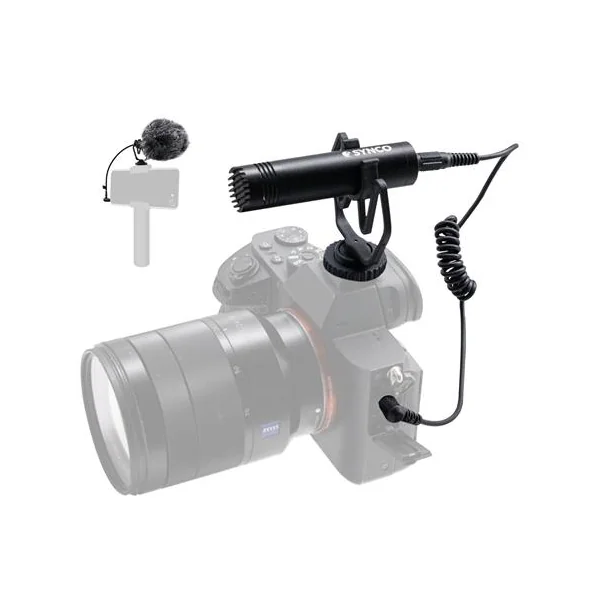 Synco mikro videomikrofon shutgun til kamera DSLR