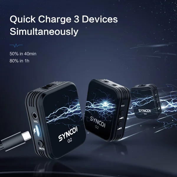 Synco WAir G2 wireless mikrofonsystem display m/2 mikrofoner