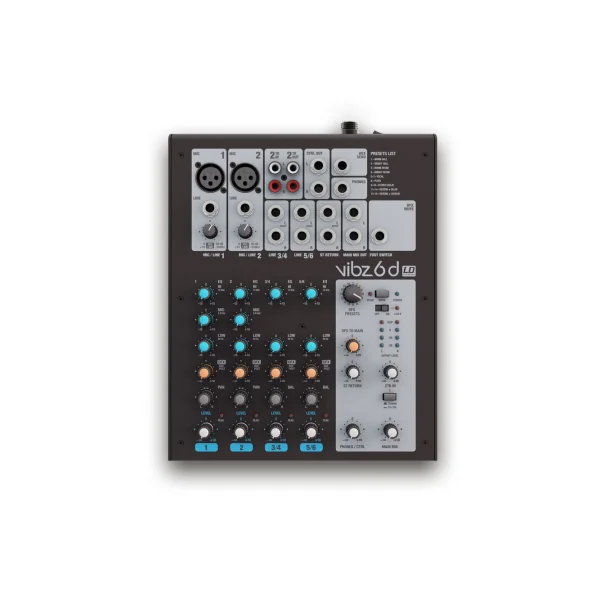 Table de mixage LD Systems VIBZ 6 D 6 voies avec effets