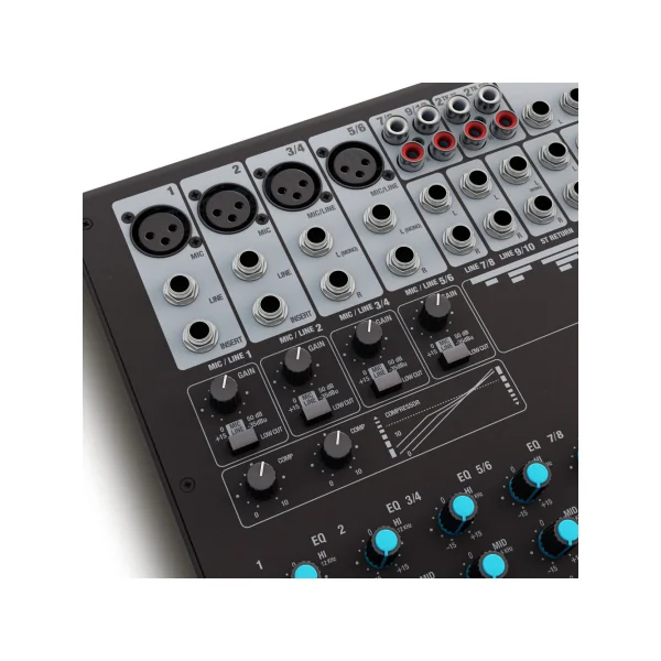 Table de mixage VIBZ 10 canaux avec compresseur